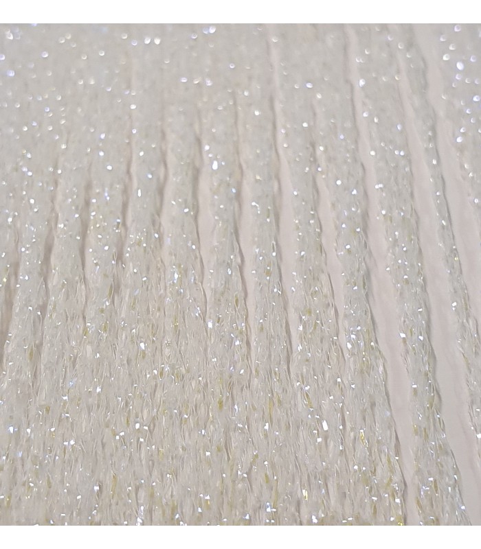Round pearl braid carded