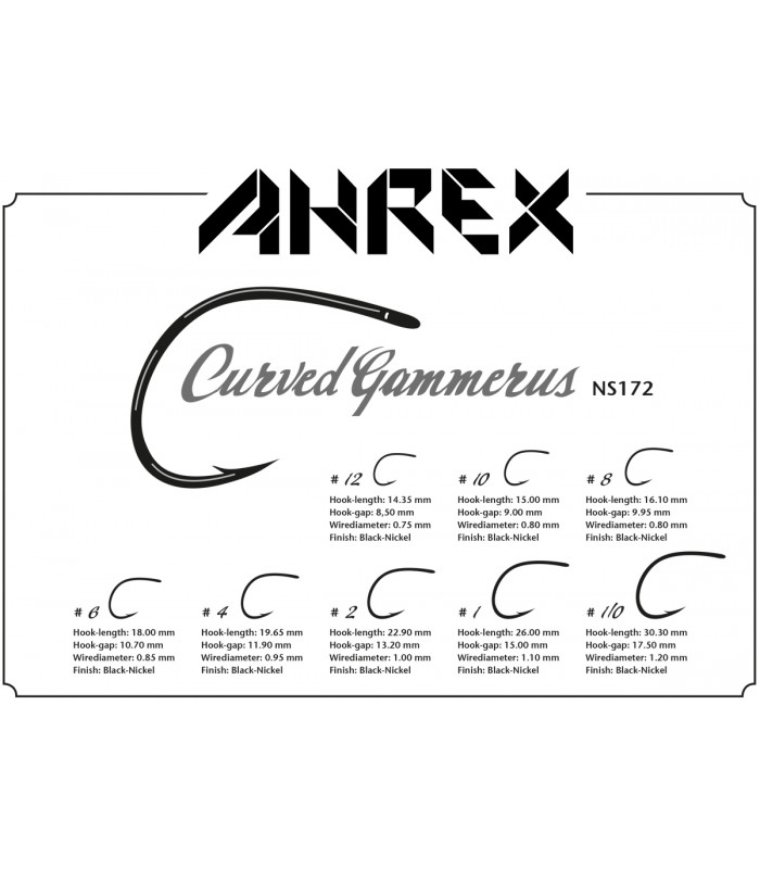 Ahrex NS172 curved gammarus