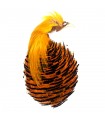 Golden pheasant complete head natural No.1
