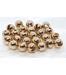 Tungsten slotted beads size XS 2,8mm