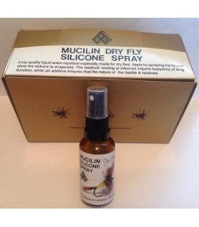Muciline dry fly silicone spray