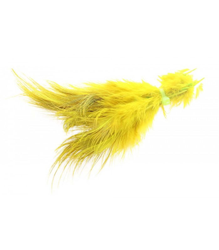 Ringneck rump hackle bleached