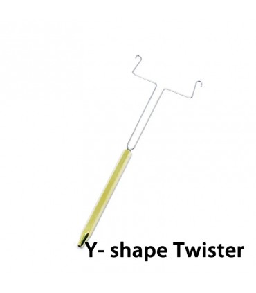 Y-shaped dubbing twister
