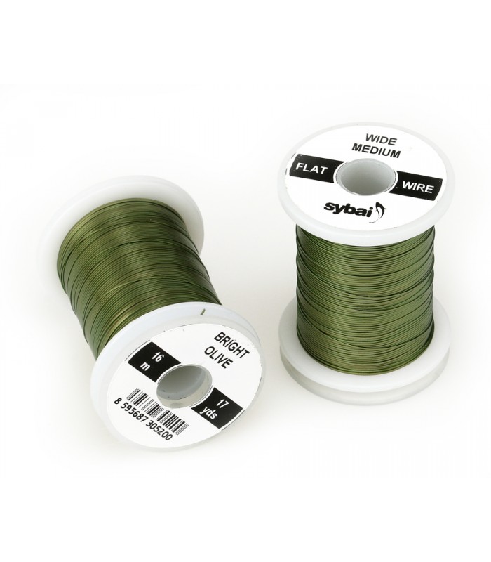 Flat colour wire medium wide