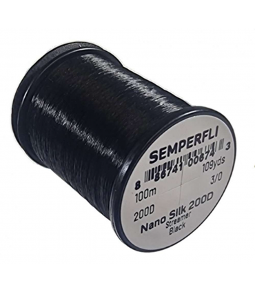 Semperfli nanosilk 3/0 streamer 200D