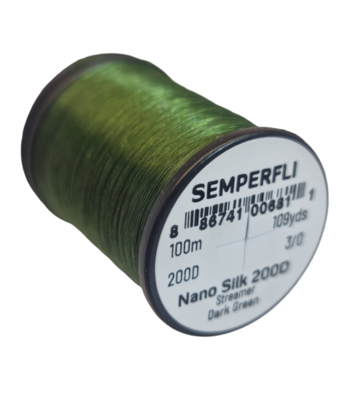 Semperfli nanosilk 3/0 streamer 200D