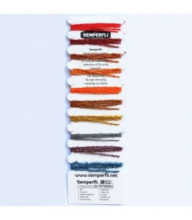 Dry fly polyyarn multicard