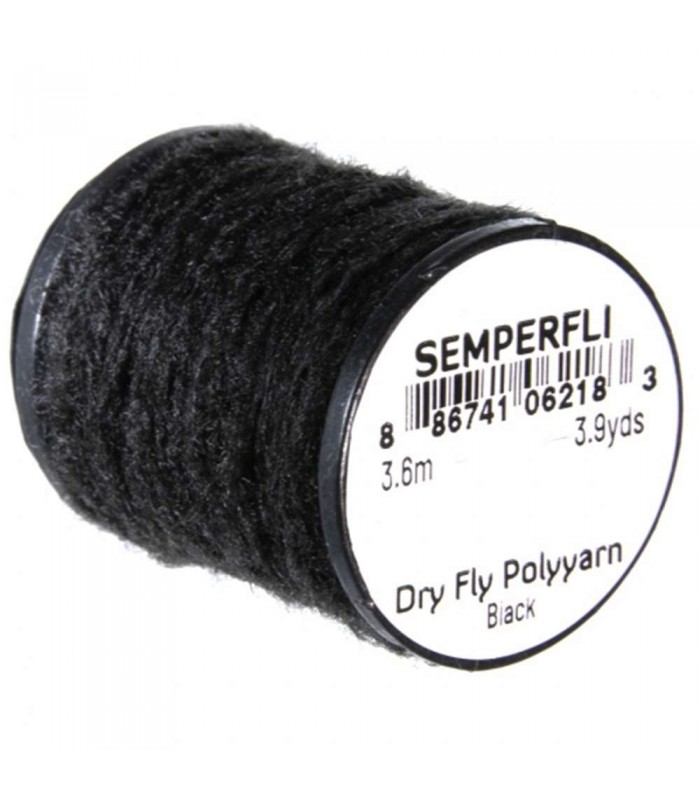 Dry fly polyyarn