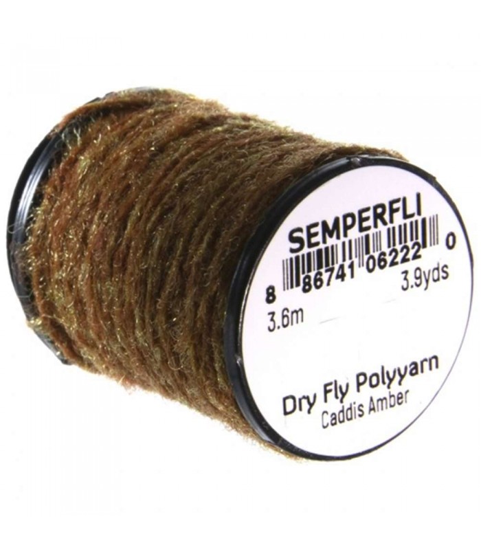 Dry fly polyyarn