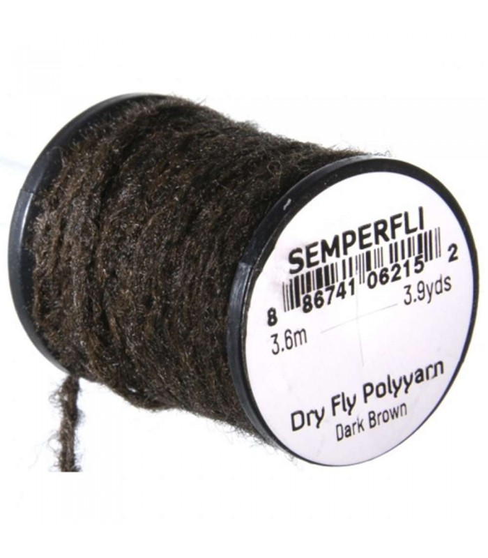 Dry fly polyyarn