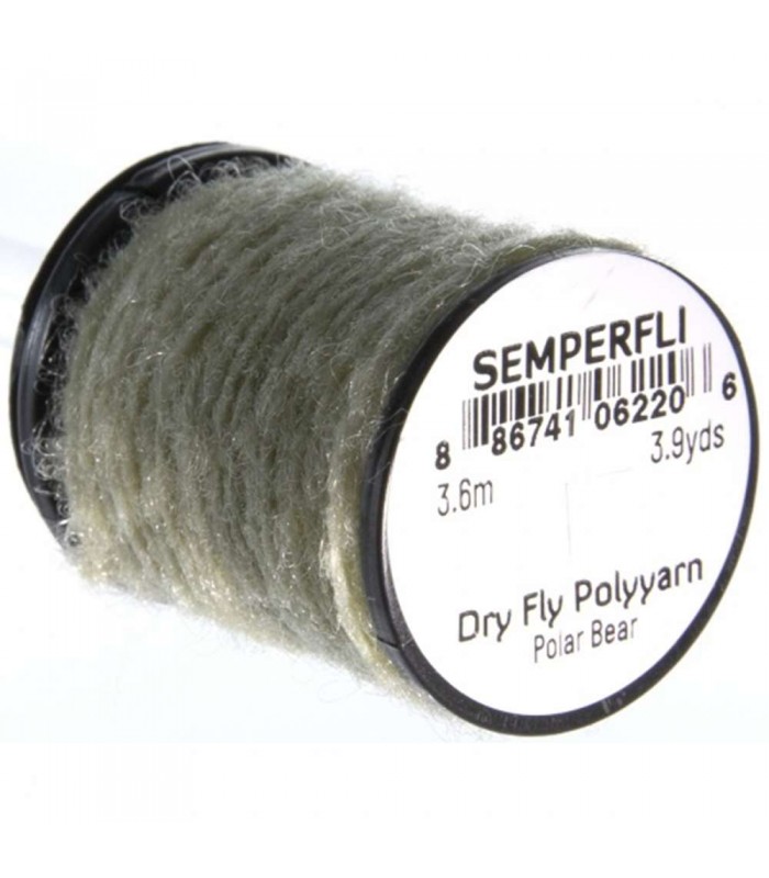 Dry fly polyyarn