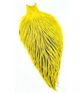 Signature rooster cape badger yellow