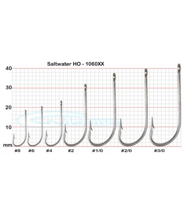 A. Jensen saltwater hooks