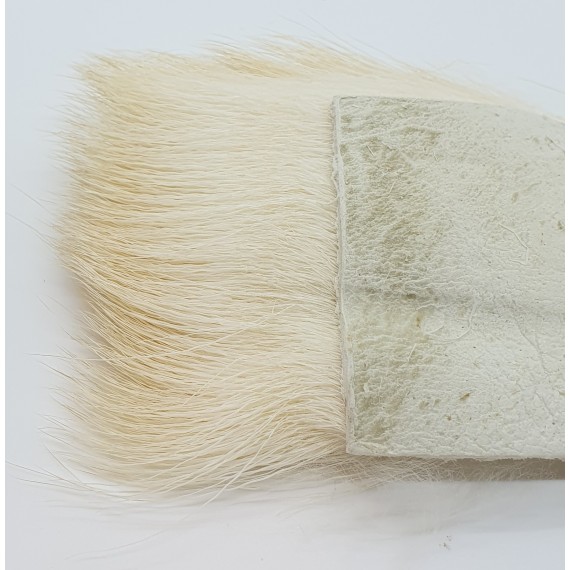 Deer hair bleached and dyed