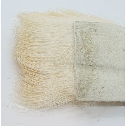 Deer hair bleached and dyed