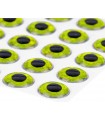3D epoxy eyes 8mm