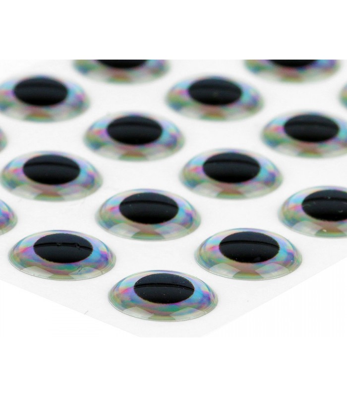 3D epoxy eyes 8mm