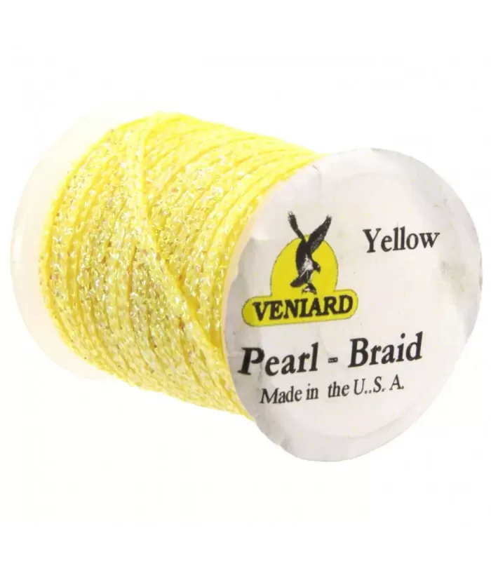 Pearl flatbraid spooled
