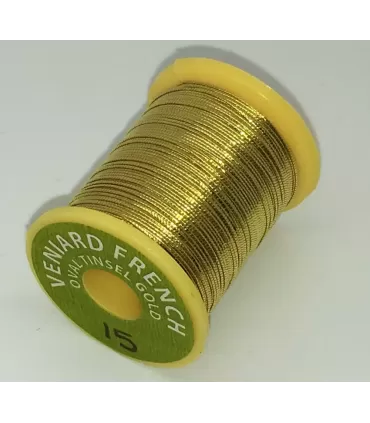Veniard oval gold tinsel