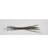 Stripped peacock quills