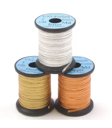 Uni french embossed tinsel