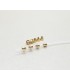 Brass coneheads size S