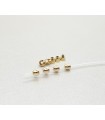 Brass coneheads size S