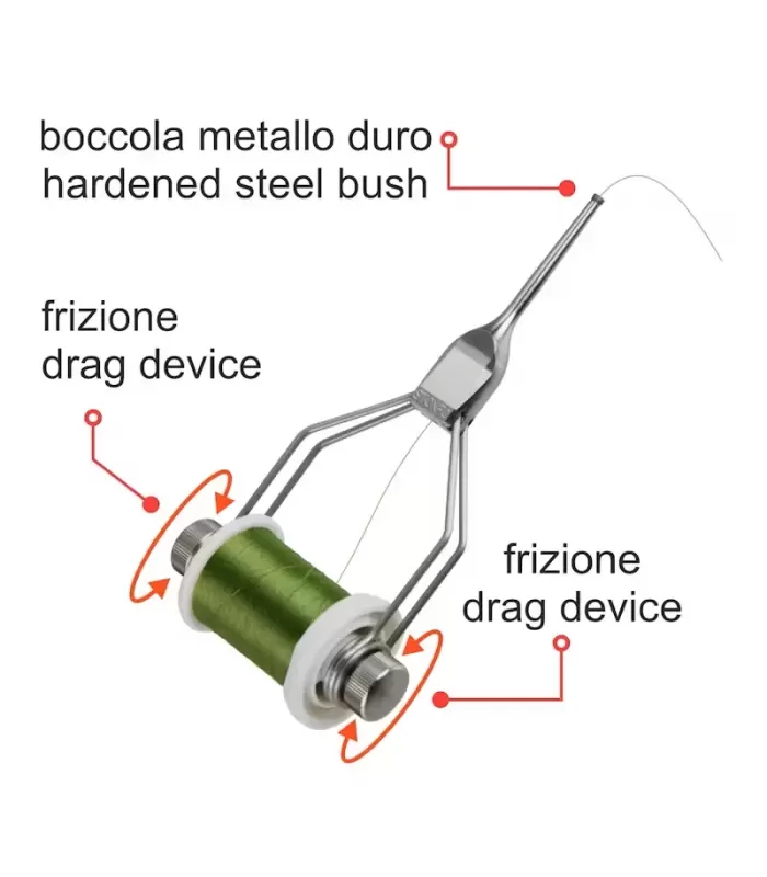 Stonfo no.744 steeltech bobbin