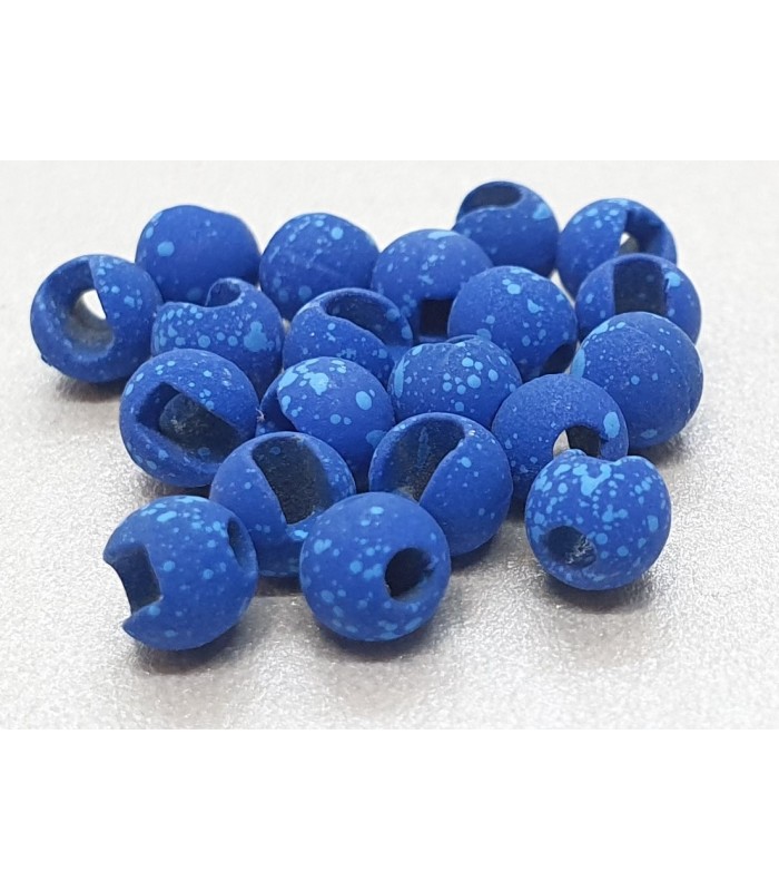 Mottled tactical slotted tungsten beads 3,3mm