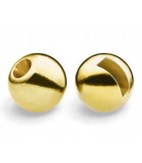 HQ Tungsten slotted beads gold