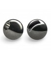 HQ Tungsten slotted beads black nickel