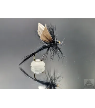 Black gnat dry fly