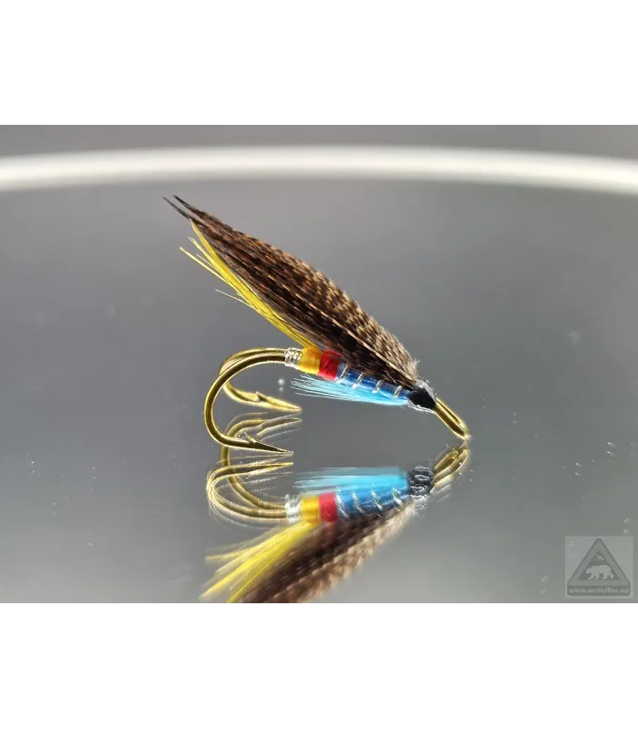 Blue doctor trout double