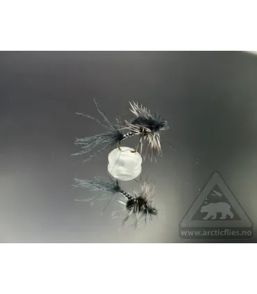 CDC hatching midge black/grey