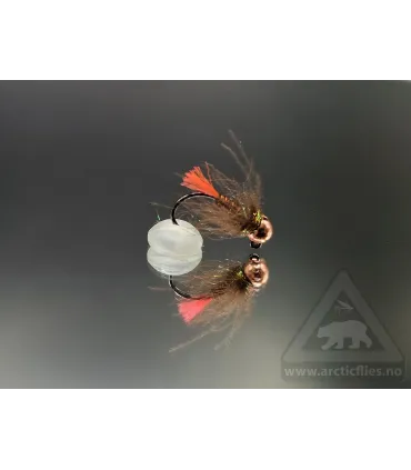 CDC orange tag tungsten bead