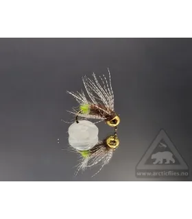 Double leg gold bead nymph