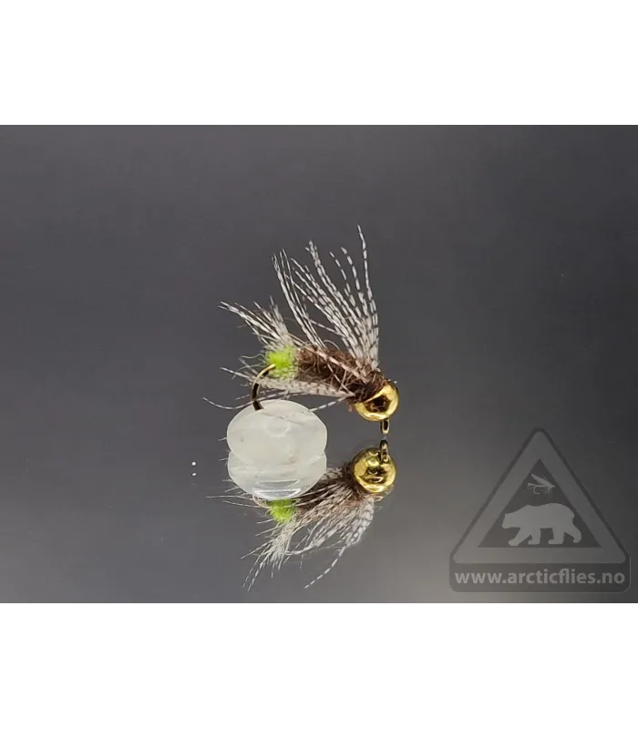 Double leg gold bead nymph