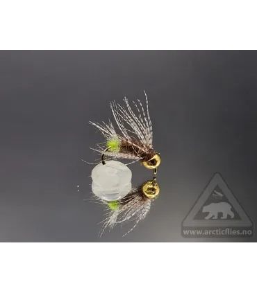 Double leg gold bead nymph