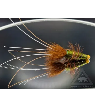 Frances olive copper tube