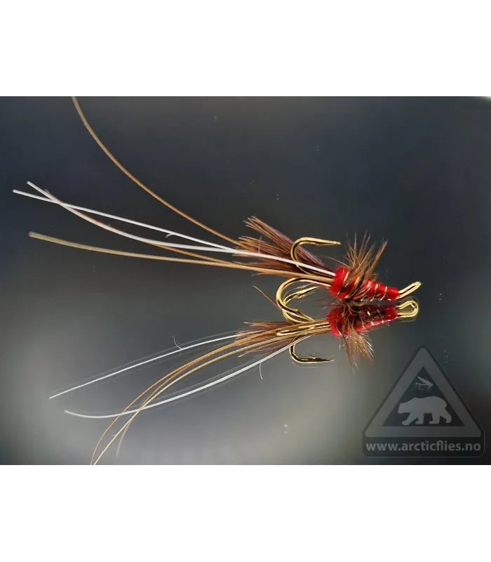 Frances red trb gold