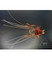 Frances red trb gold