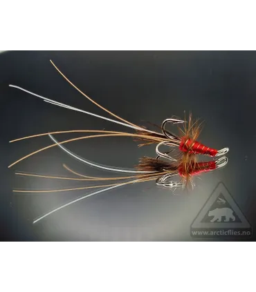Frances red trb silver