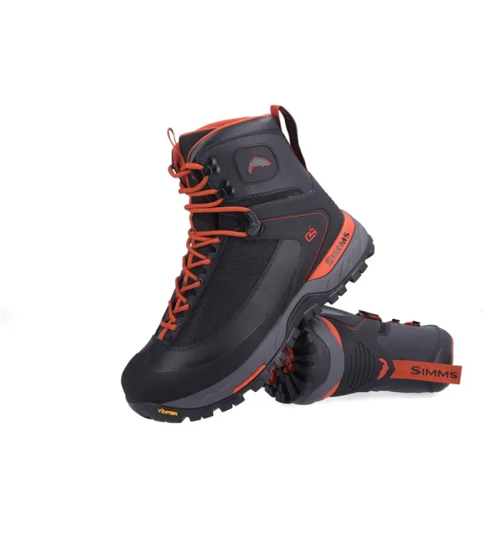 Simms G4 Pro powerlock boot carbon
