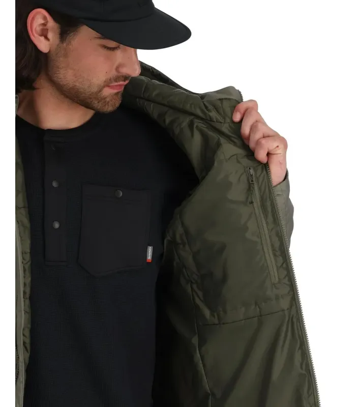 Simms fall run hoody smokey olive